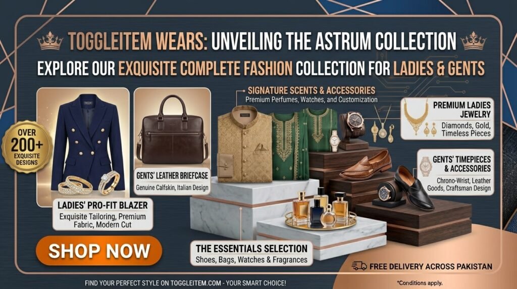 gents & ladies fashion items